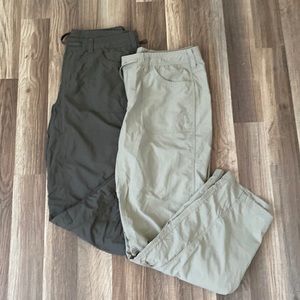The Northface Cargo Hiking Pants, size 10